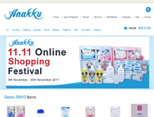 Tablet Screenshot of anakku.com